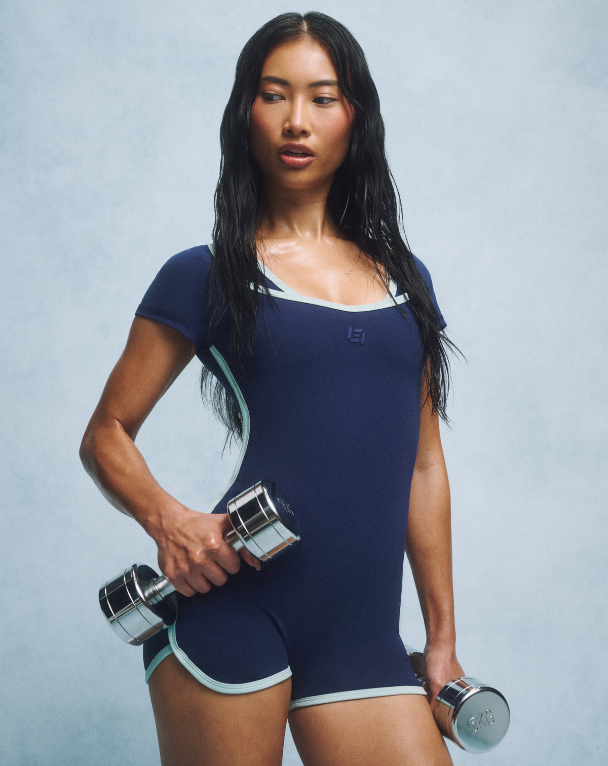Mode Unitard - Navy