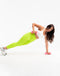 Ascend Pocket Leggings 28" - Lime Green