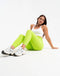 Ascend Pocket Leggings 28" - Lime Green