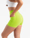 Ascend Pocket Shorts 4" - Lime Green