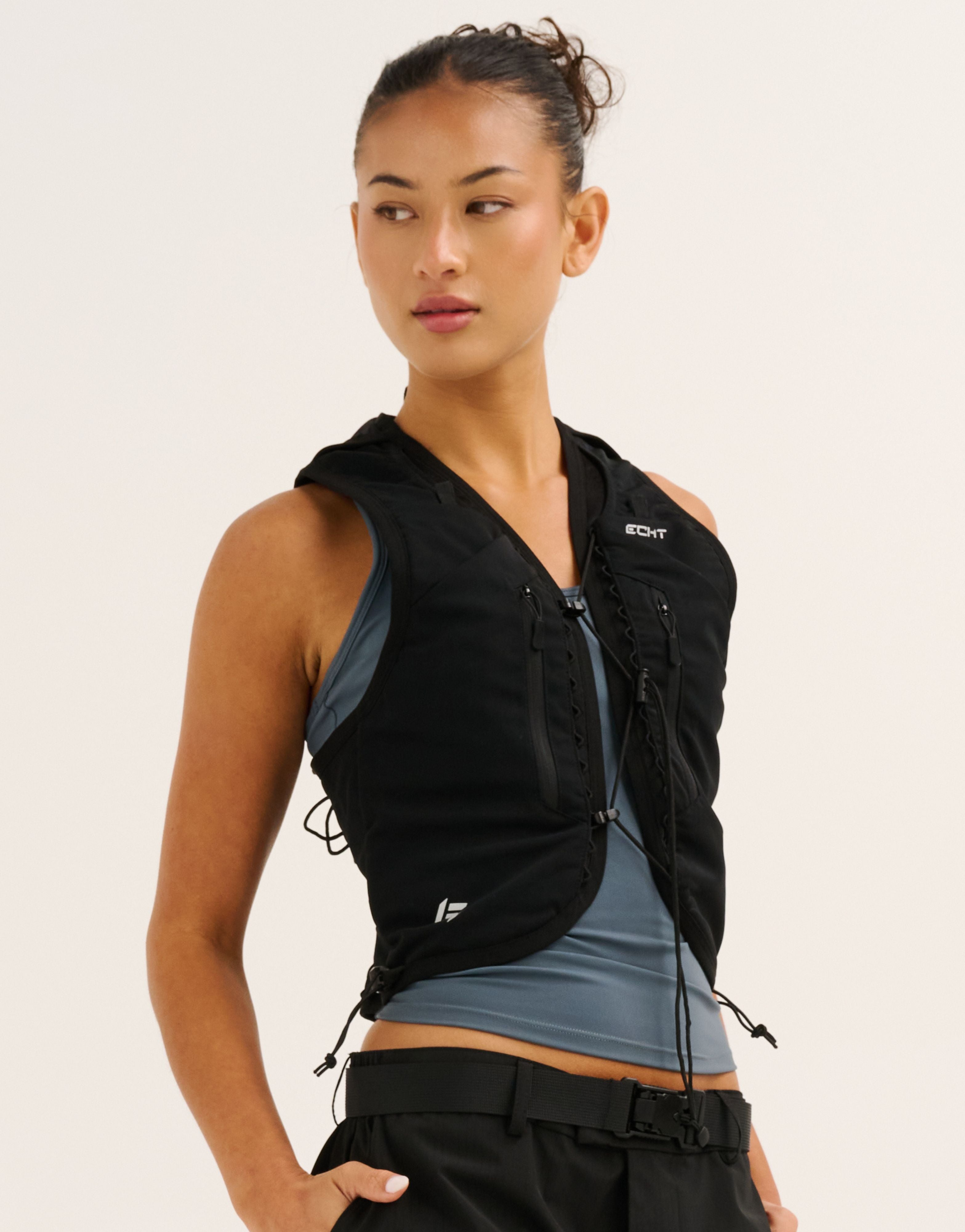 Performance Hydration Vest - Black (Unisex)