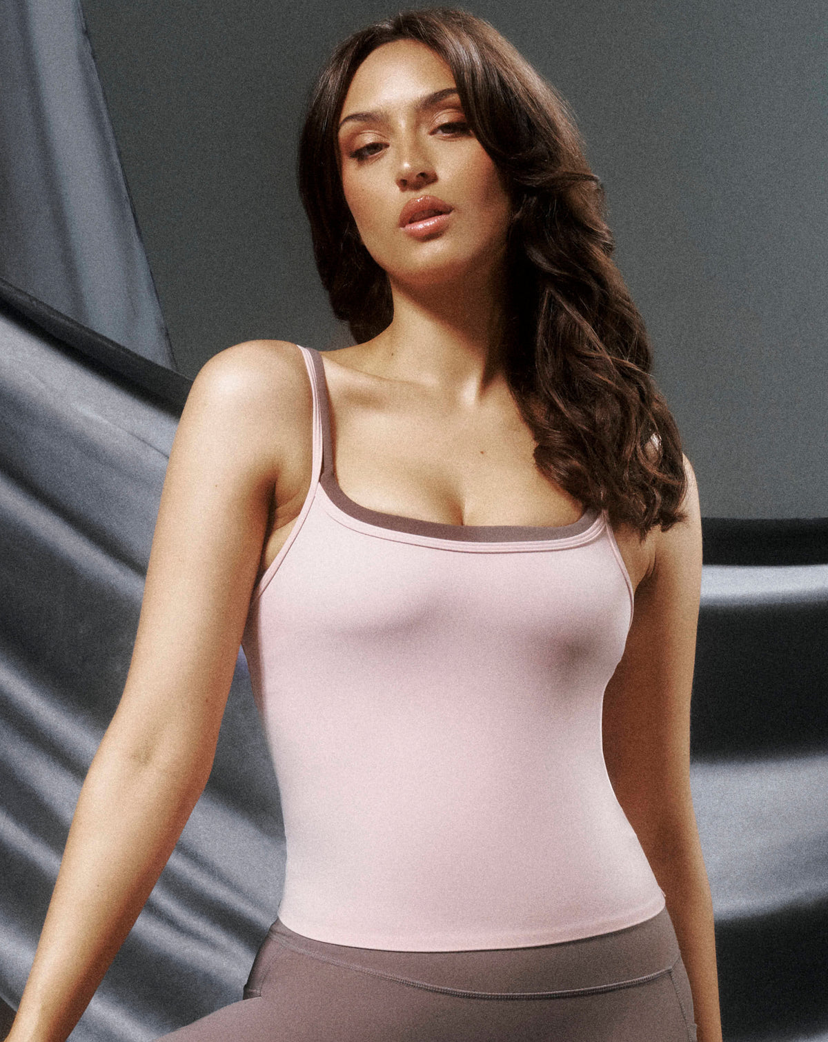 Lycra® Seamless Tank - Mauve
