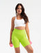 Ascend Pocket Shorts 8" - Lime Green
