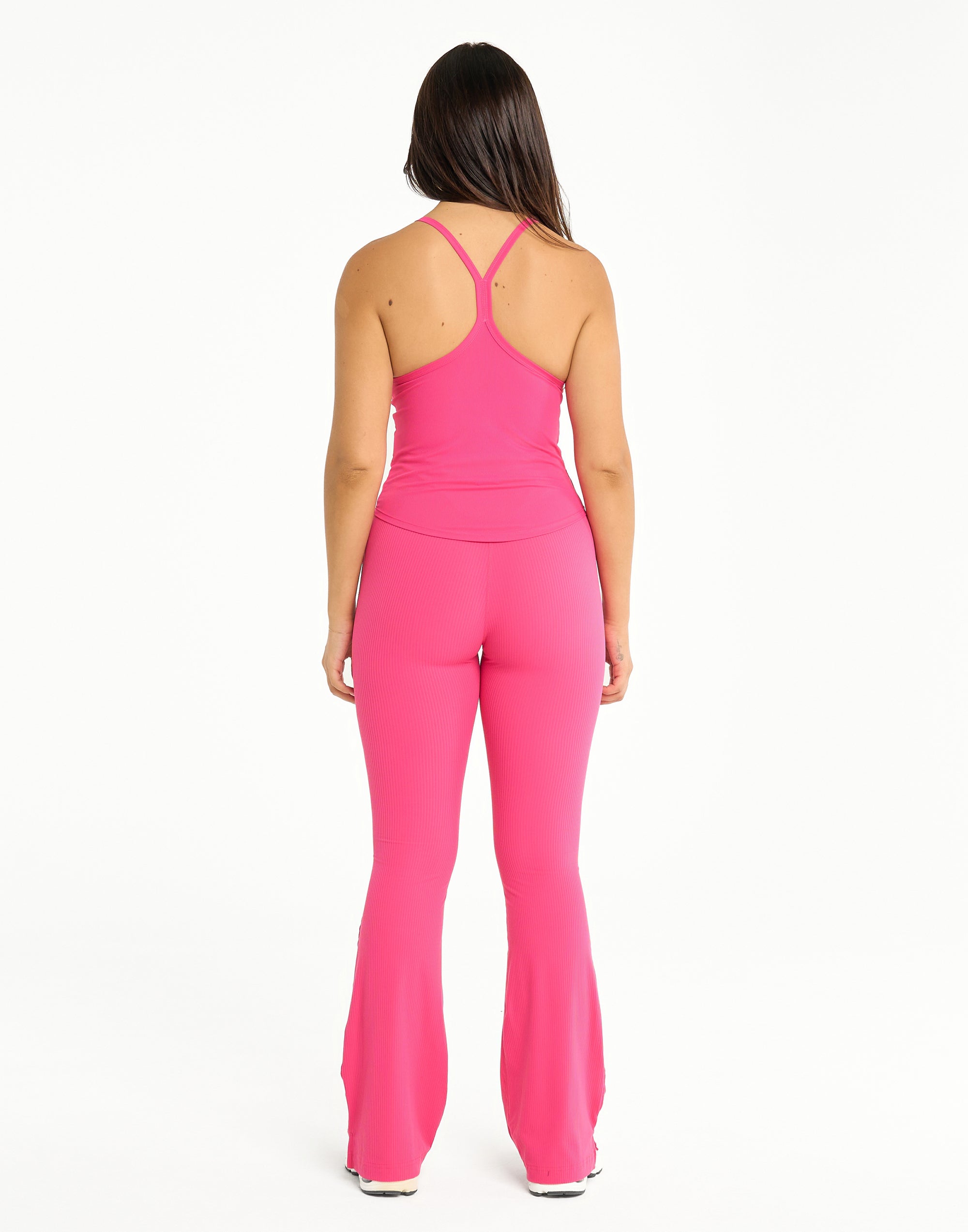 Air Support Tank with Built in Bra Shelf - Pink