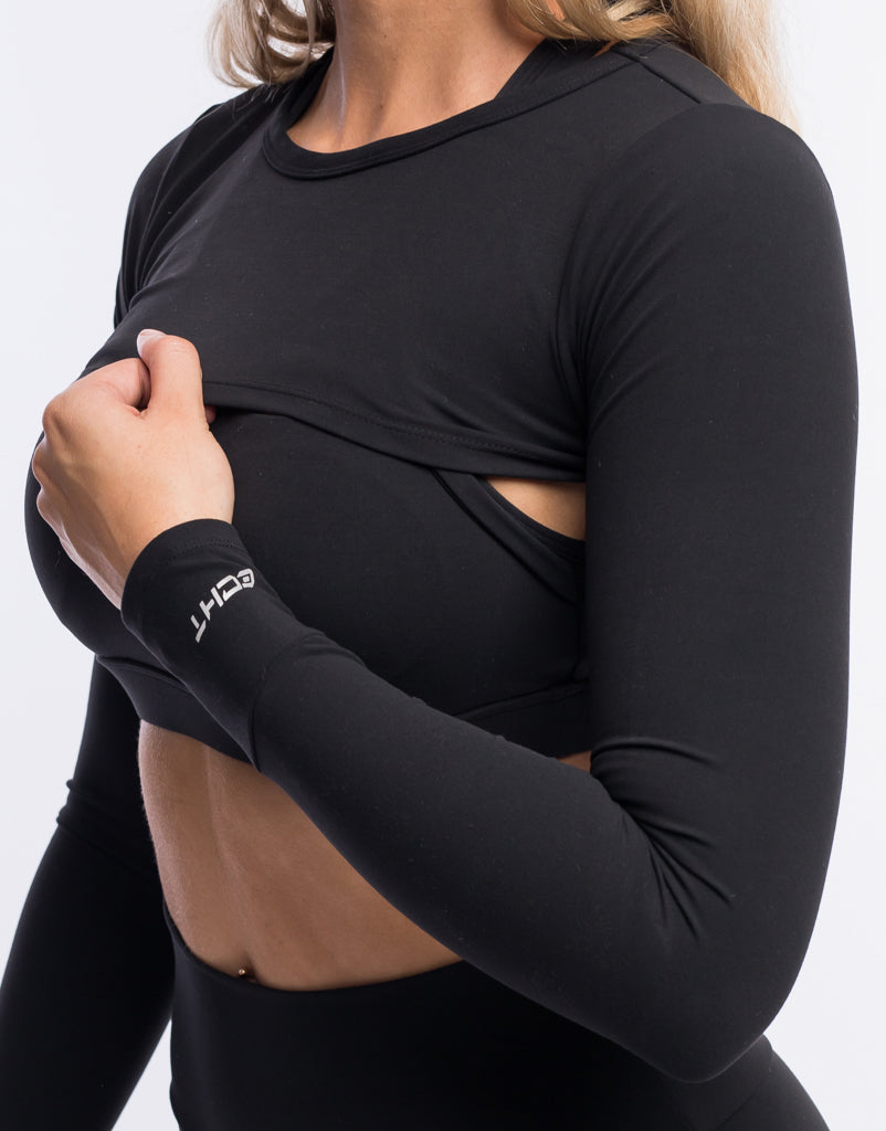 Range Long Sleeve - Fudge Brown