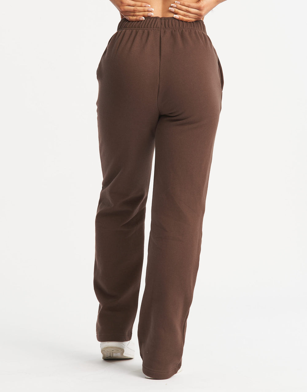 Flag Sweatpants - Fudge Brown