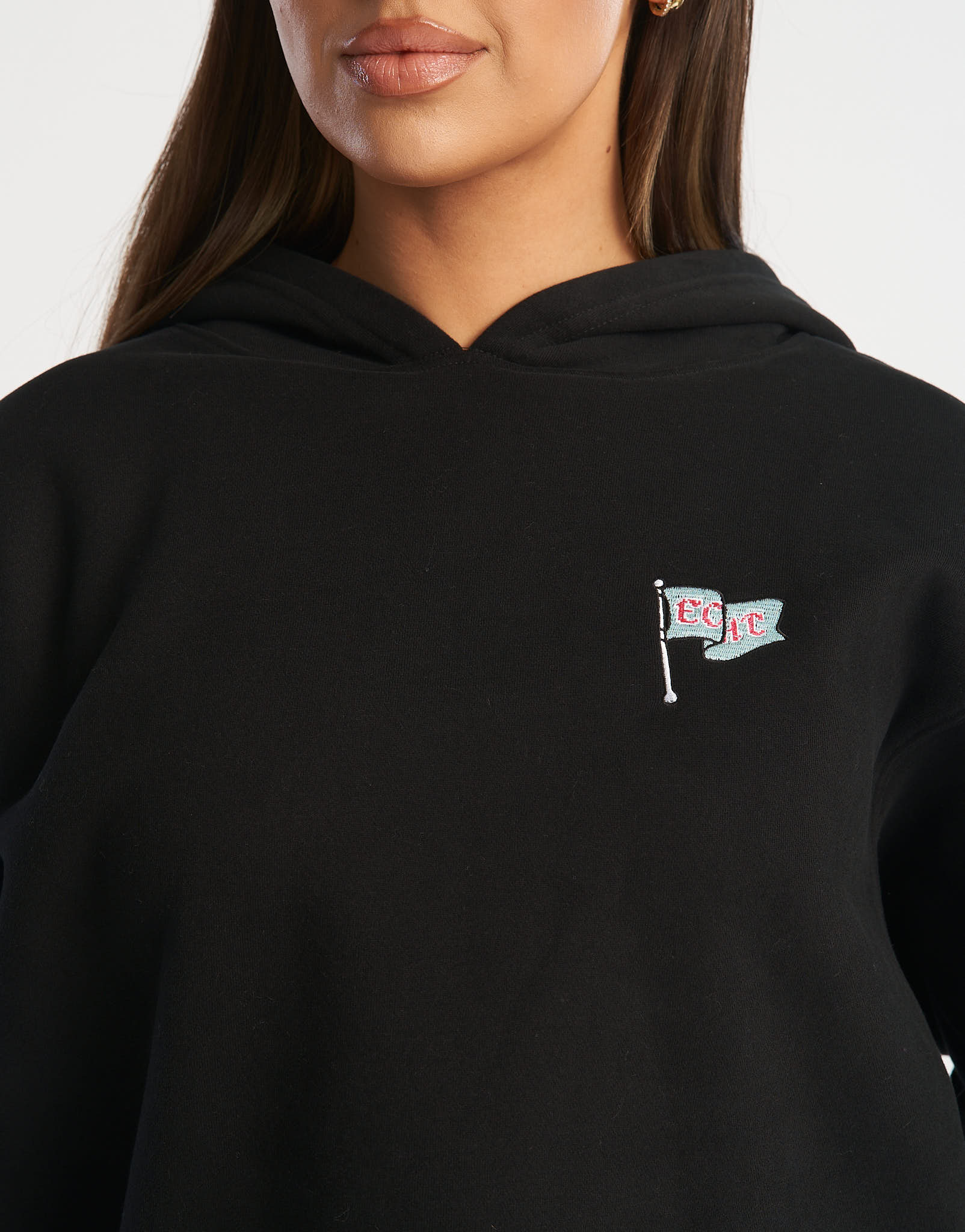 Flag Hoodie - Black