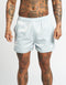 Script Shorts - Light Blue