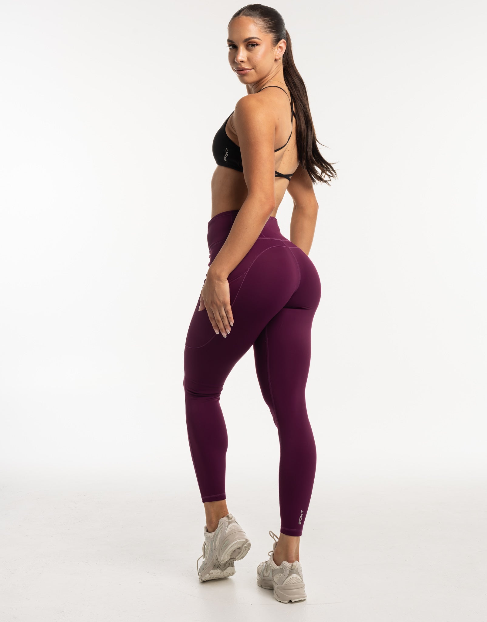 Thermal Pocket Leggings - Purple