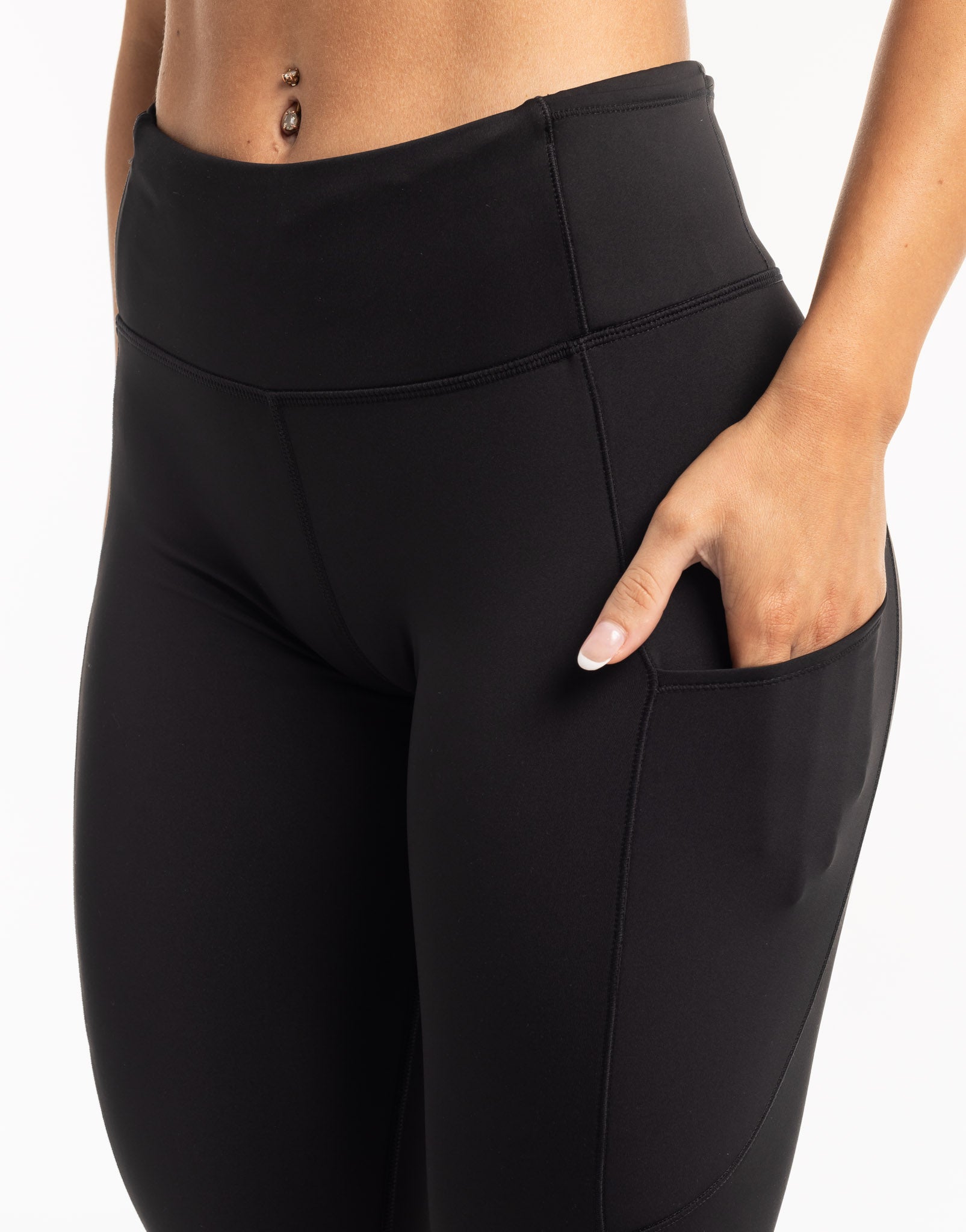 Thermal Pocket Leggings - Black