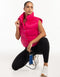 Elevate Puffer Vest - Bright Pink