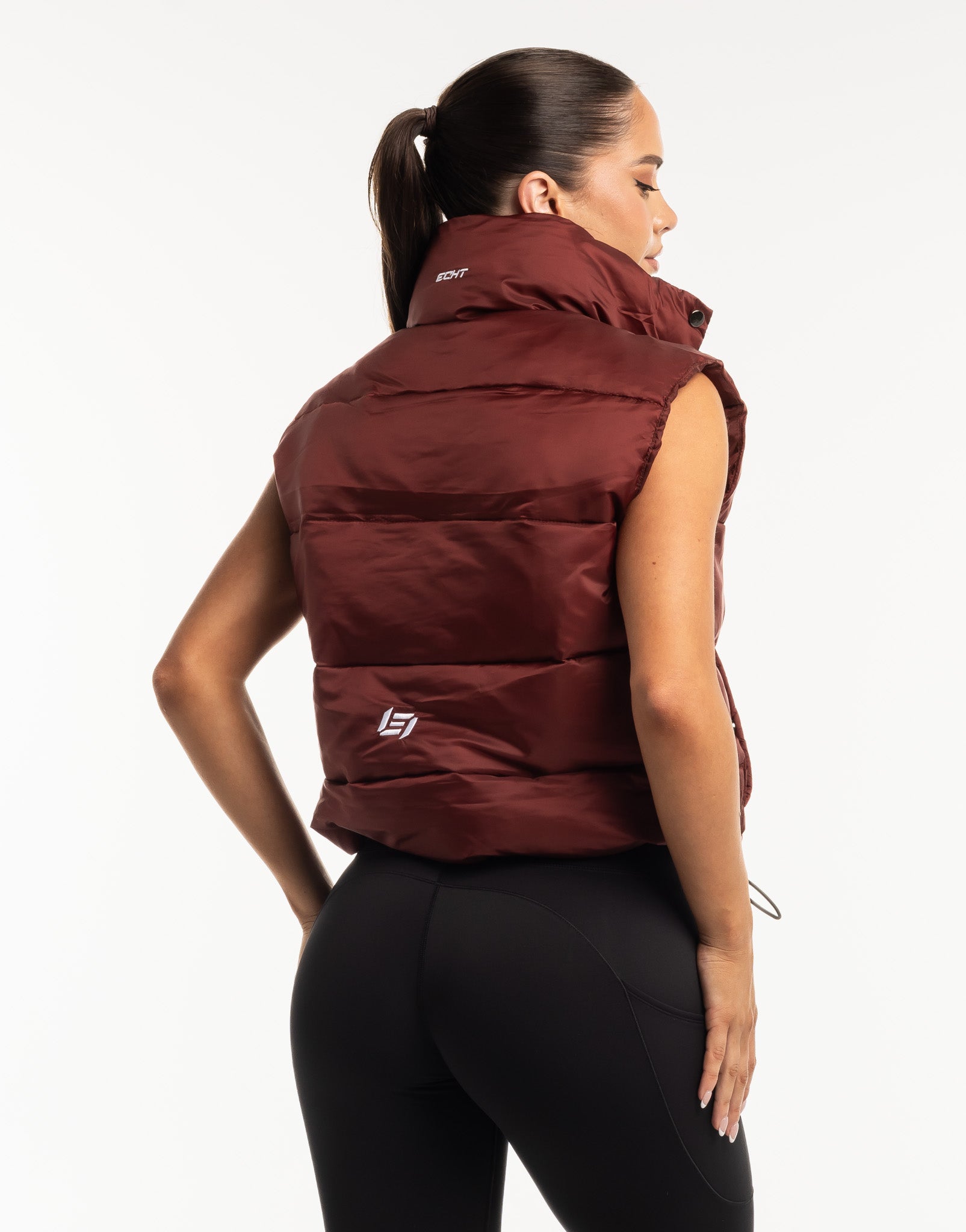 Elevate Puffer Vest - Brown