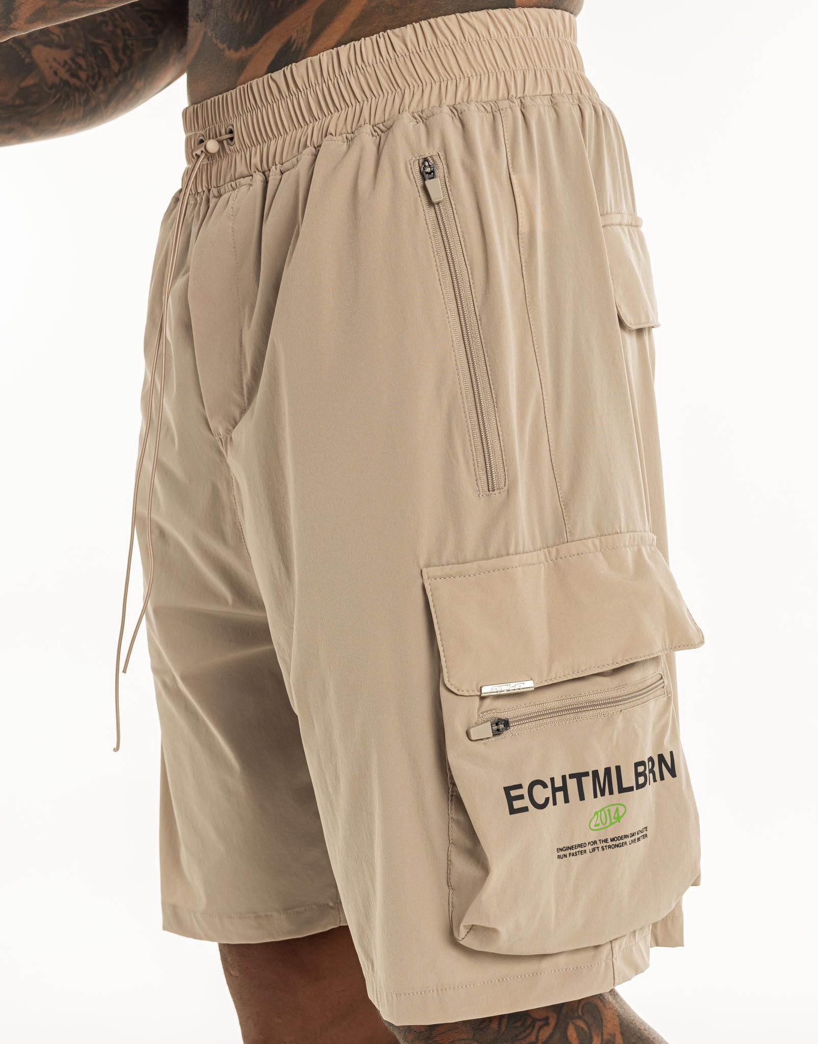 MLBRN Spear Shorts - Taupe Grey