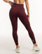 Arise Comfort Leggings - Magenta Marl