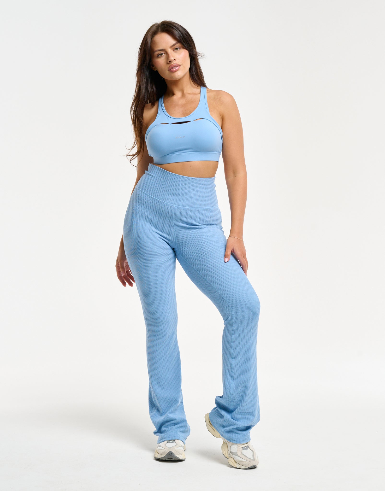 Flare Lounge Leggings - Blue