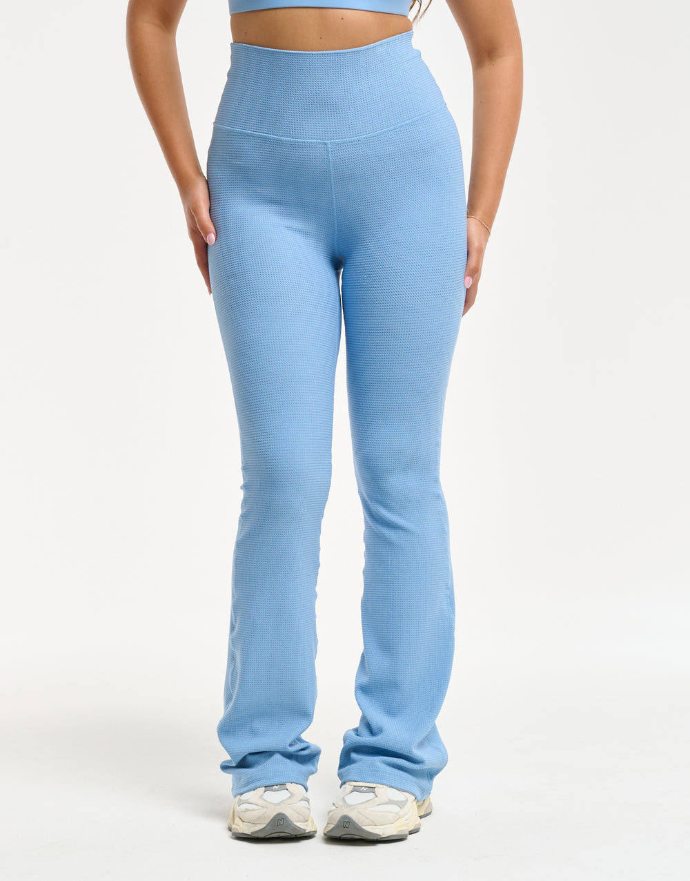 Flare Lounge Leggings - Blue