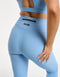 Flare Lounge Leggings - Blue