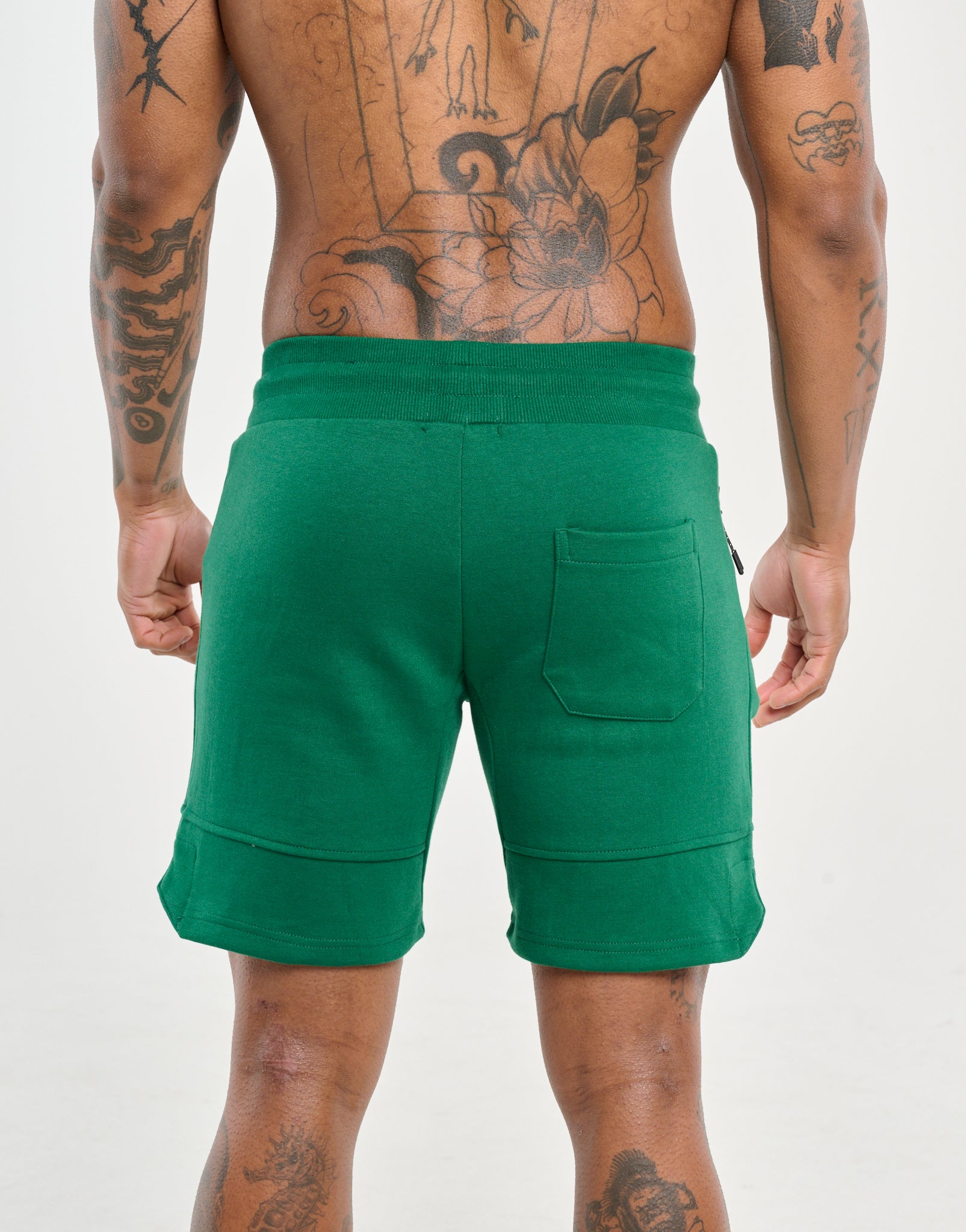 Echt Force Knit Shorts - Forest Green