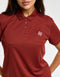 Flow Short-Sleeve Polo - Brown