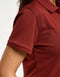 Flow Short-Sleeve Polo - Brown