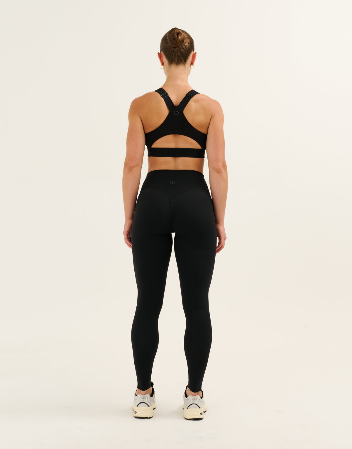 Lycra® Invisible Scrunch Leggings - Black