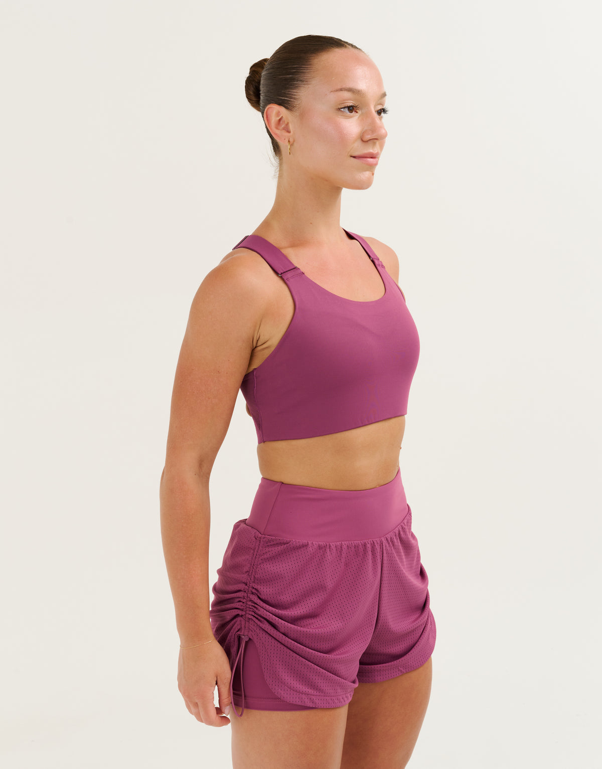 Nova Lycra® High Support Bra - Plum