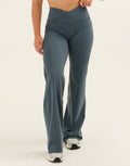 Nova Lycra® Pocket Wide Leg Pant - Storm Grey