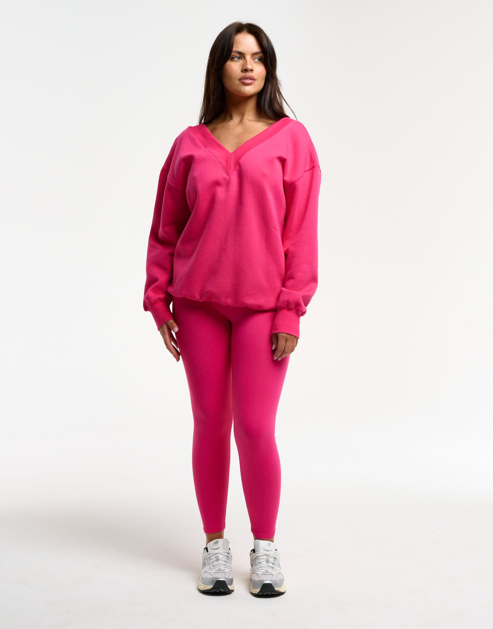 ZenLayer Pullover - Bright Pink