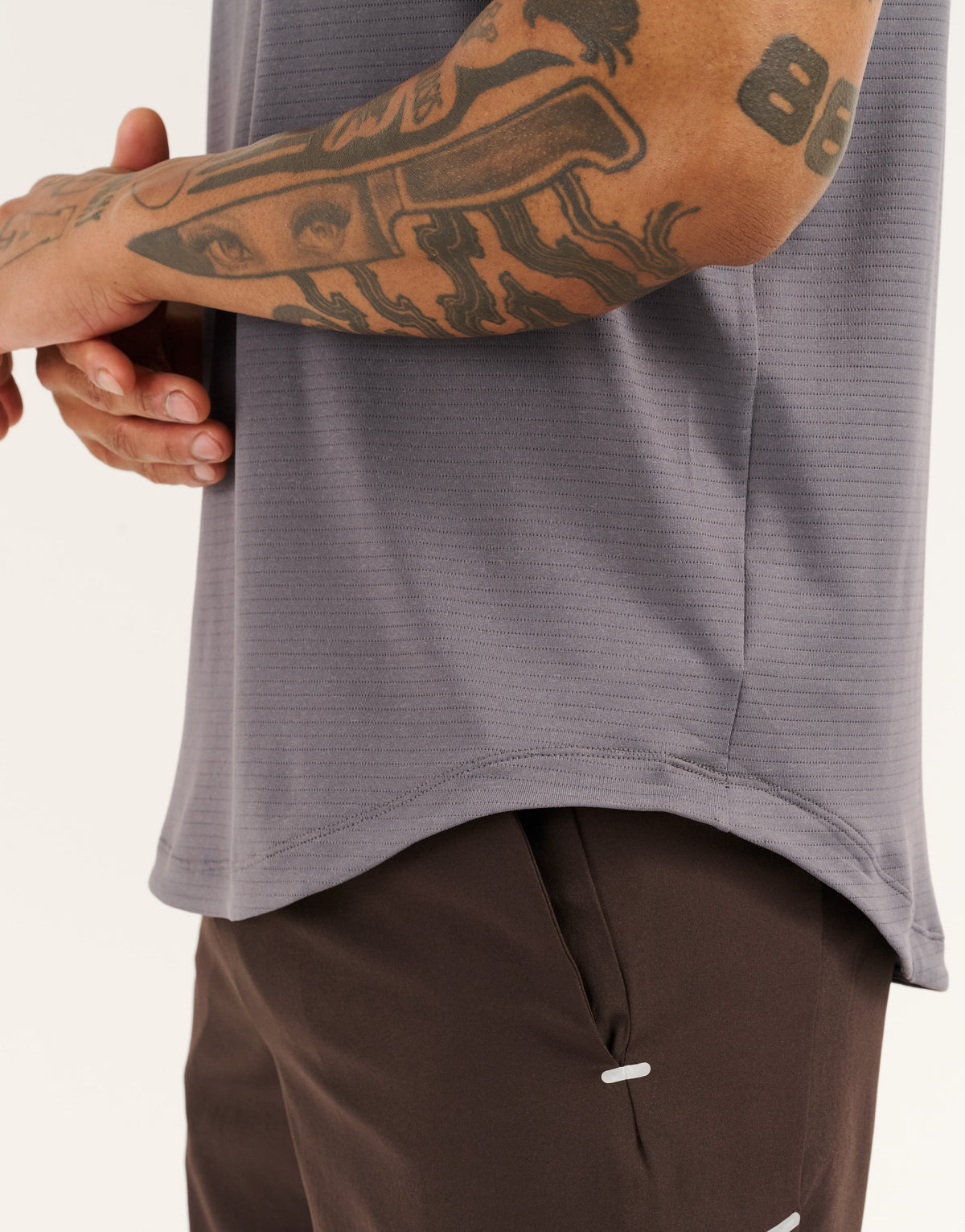 Performance Tee 28" - Slate Grey