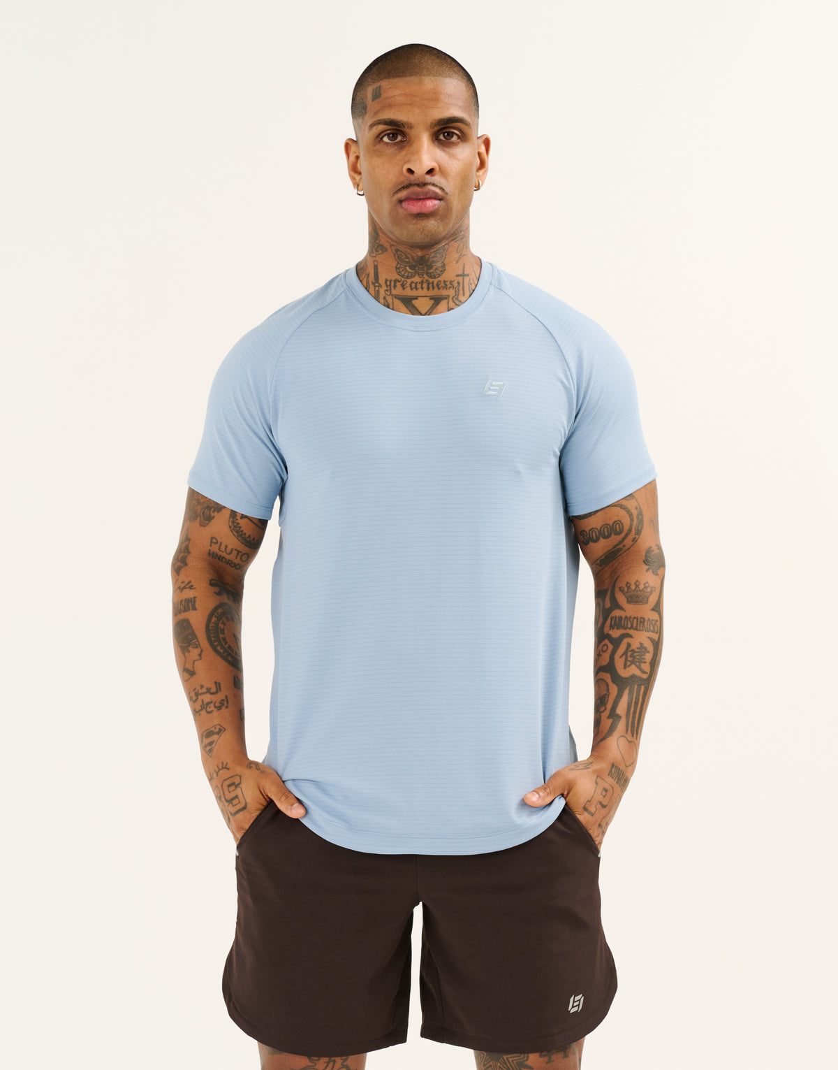Performance Tee 30" - Dusty Blue