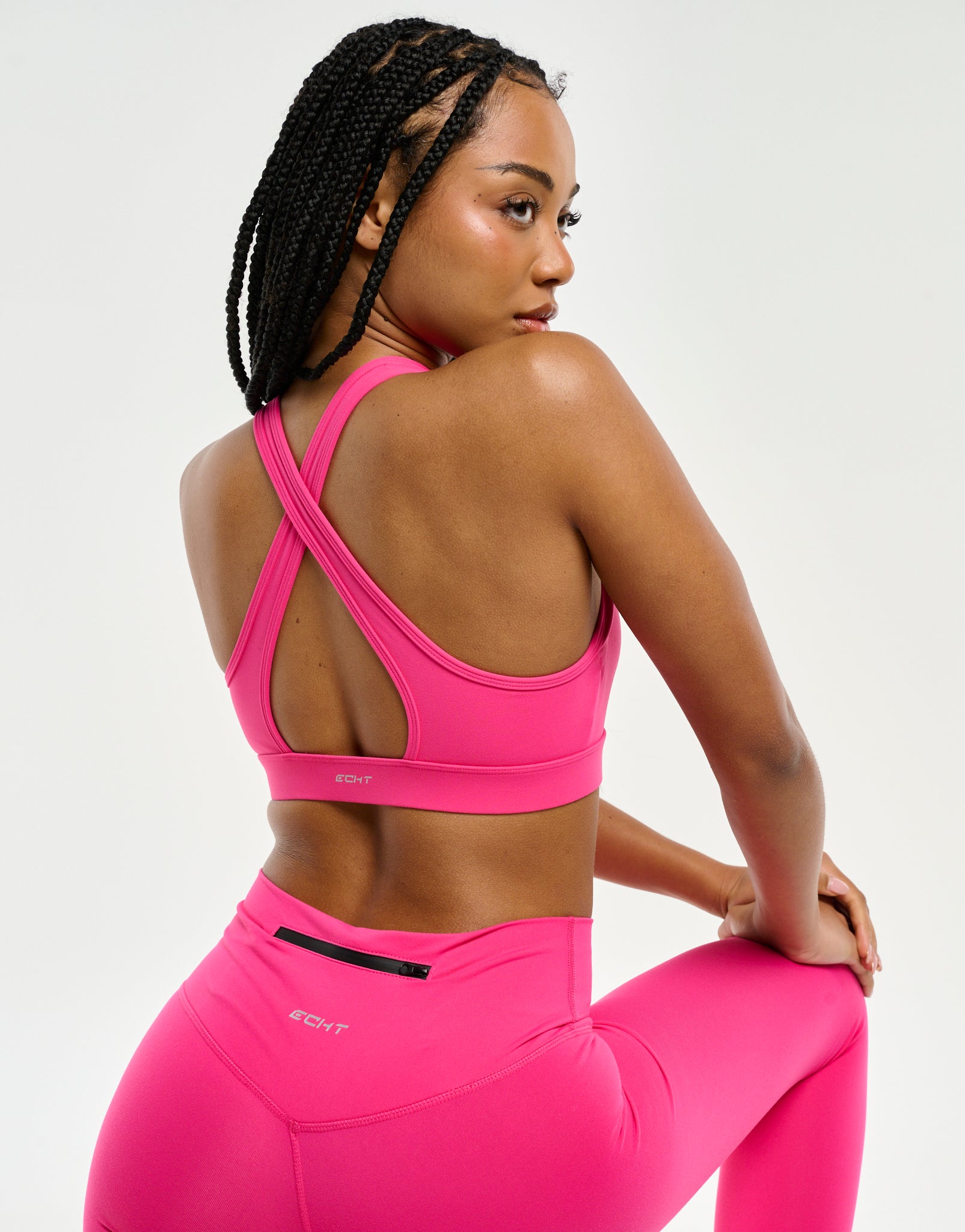 Range Sportsbra - Bright Pink