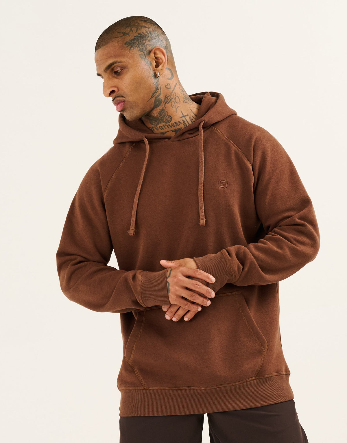 Recover Fleece Hoodie - Brown