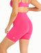 Air High Waisted Pocket Shorts 6" - Pink