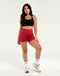 Echt Force Scrunch Shorts - Scarlet Red