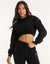 Esteem Cropped Sweater - Black