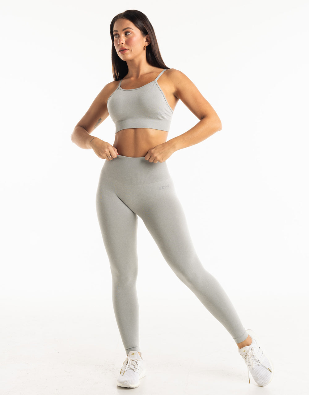 Supreme Seamless Leggings - Ash Grey