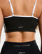 Y2K Retro Speed Sports Bra - Black