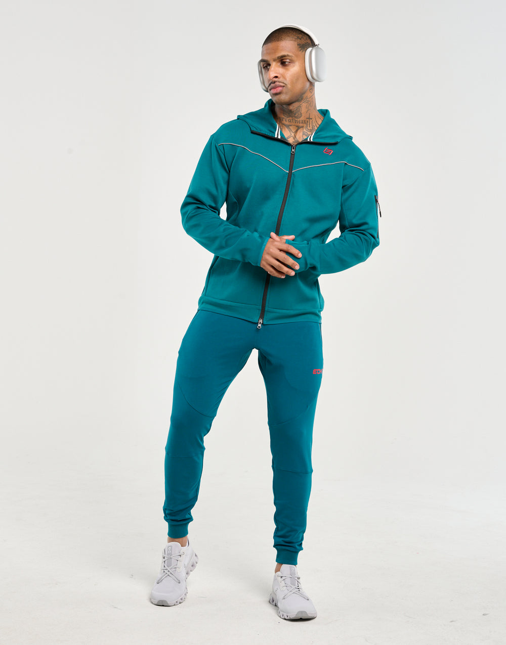 Echt Tapered Joggers - Forest Green