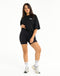 Track Oversize Tee - Black