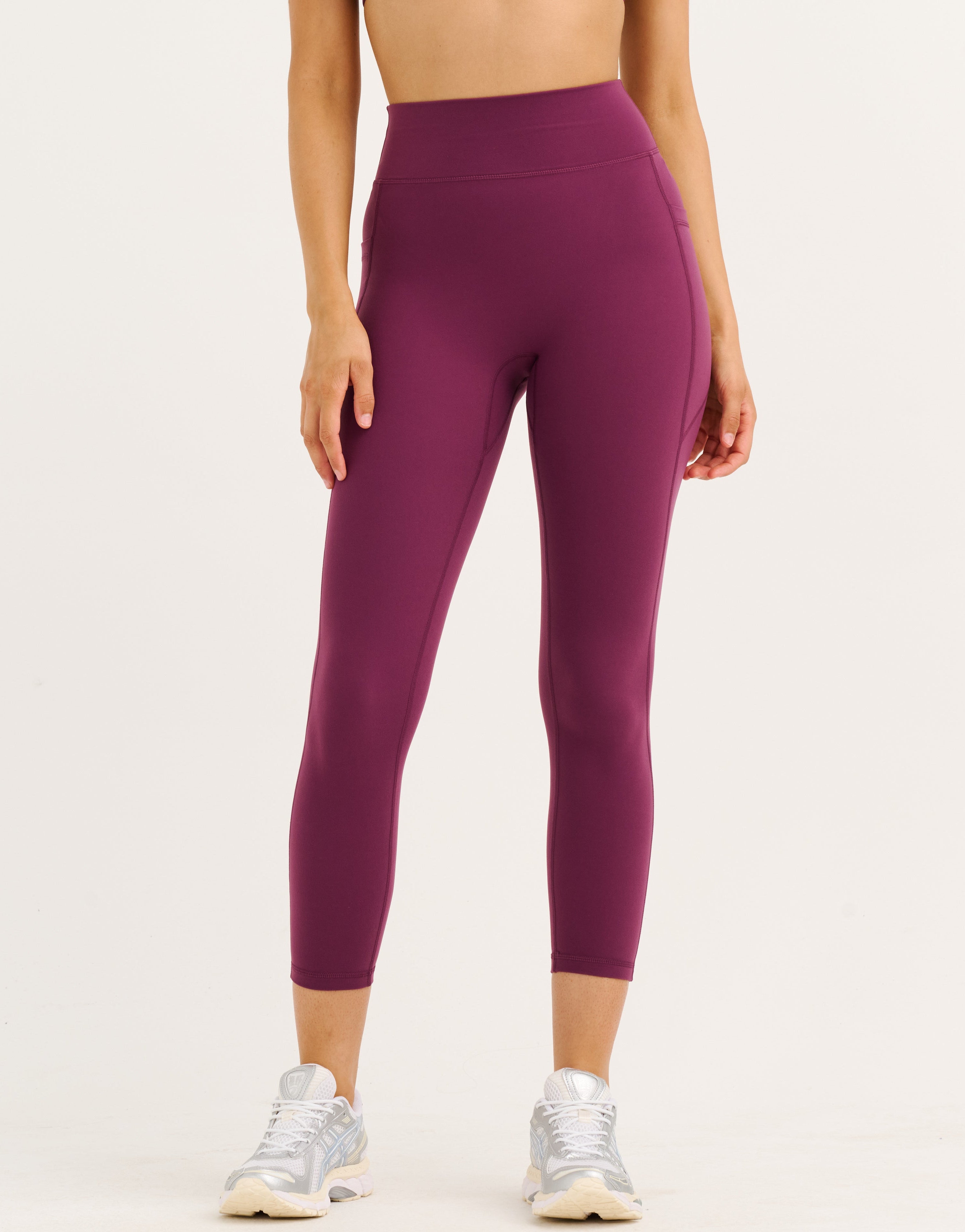 Ascend Pocket Leggings 23" - Blackberry