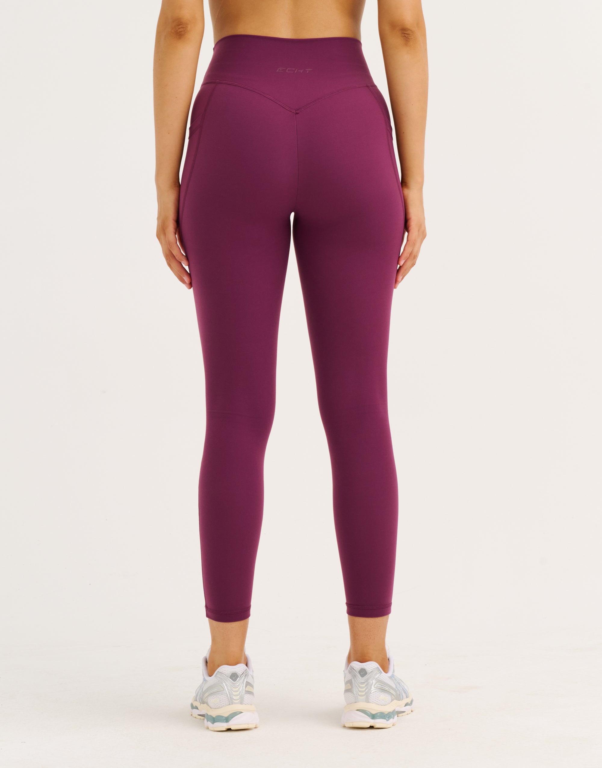 Ascend Pocket Leggings 25" - Blackberry