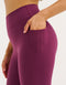 Ascend Pocket Leggings 25" - Blackberry