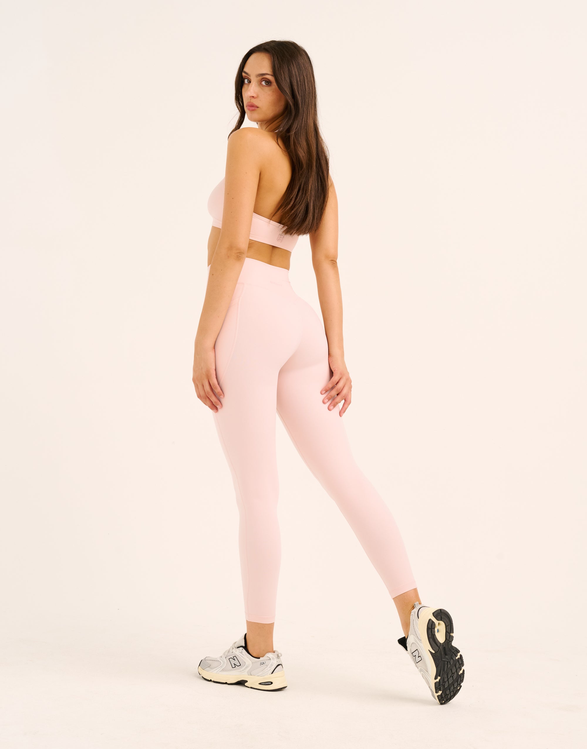 Ascend Pocket Leggings 25" - Mauve