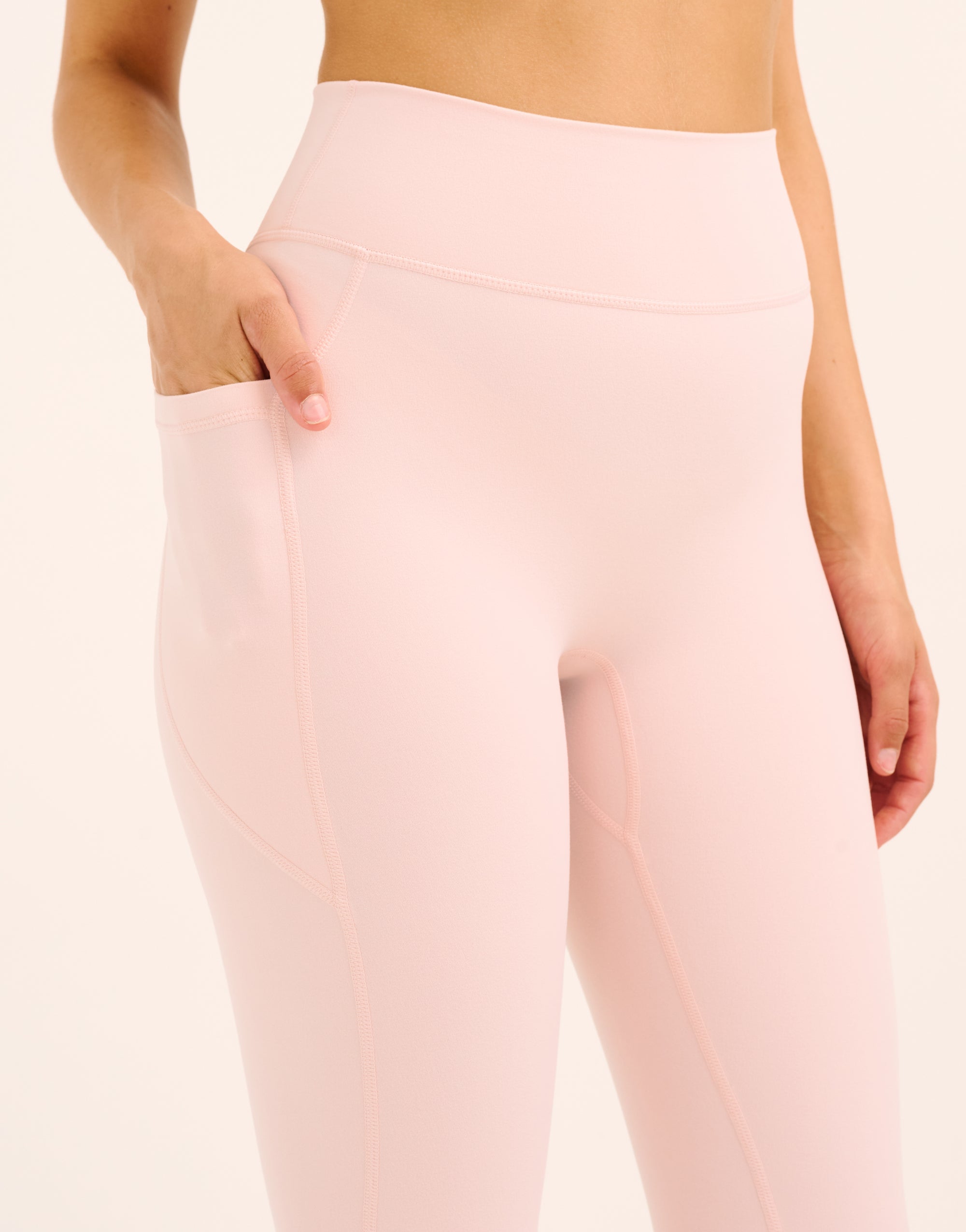 Ascend Pocket Leggings 25" - Mauve