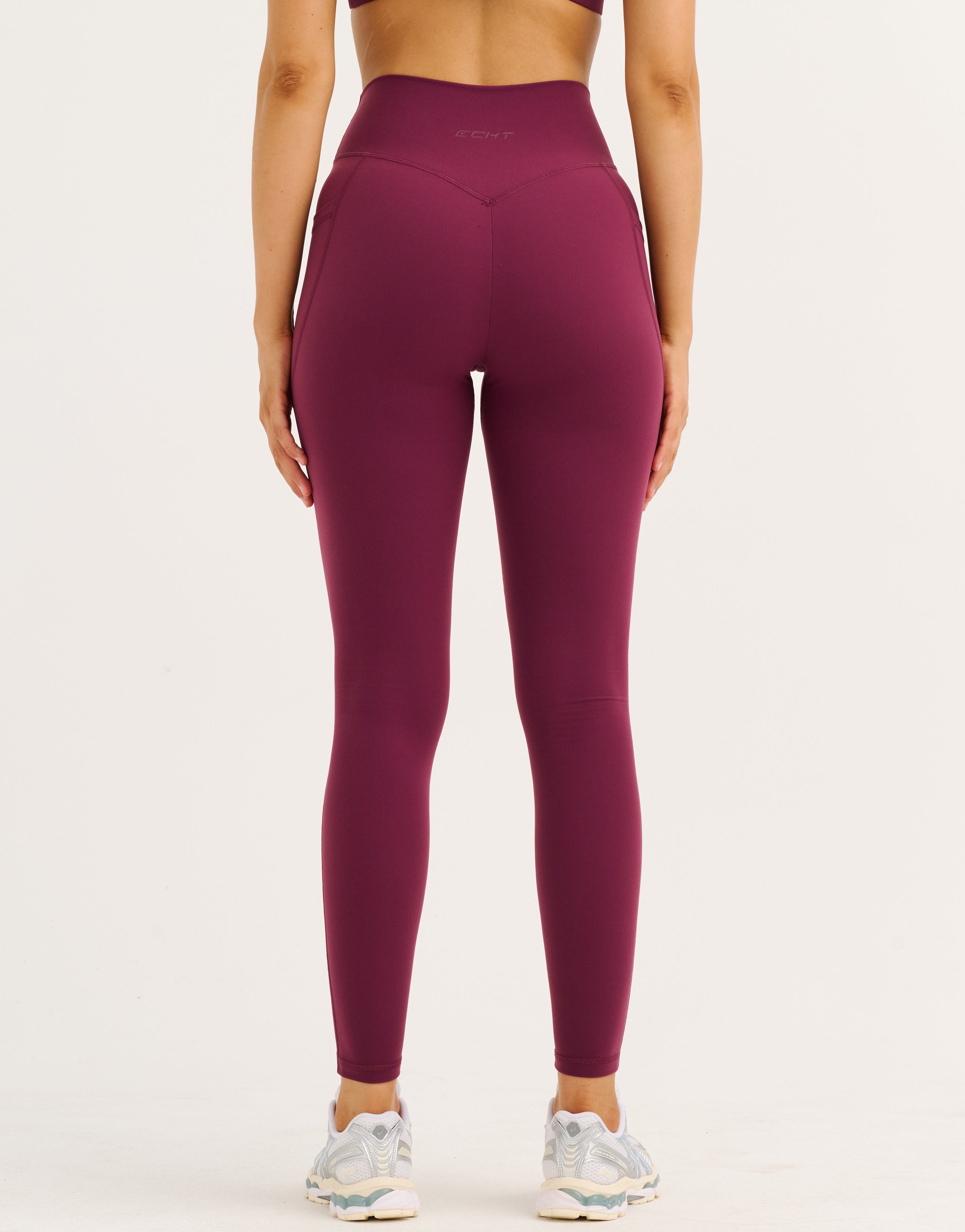 Ascend Pocket Leggings 28" - Blackberry