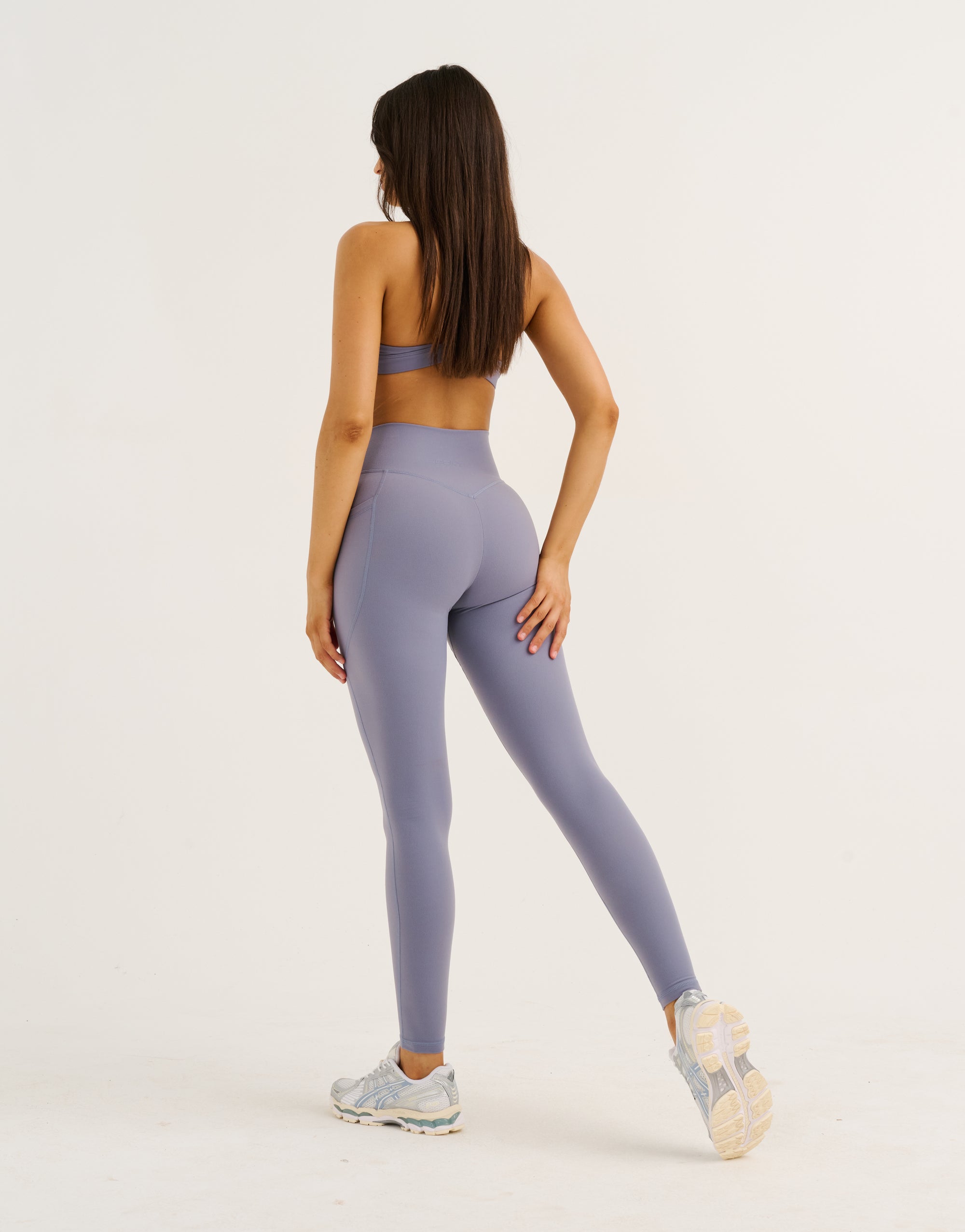 Ascend Pocket Leggings 28" - Washed Blue