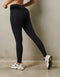 Ascend Pocket Mid-Waist Leggings 28" - Black