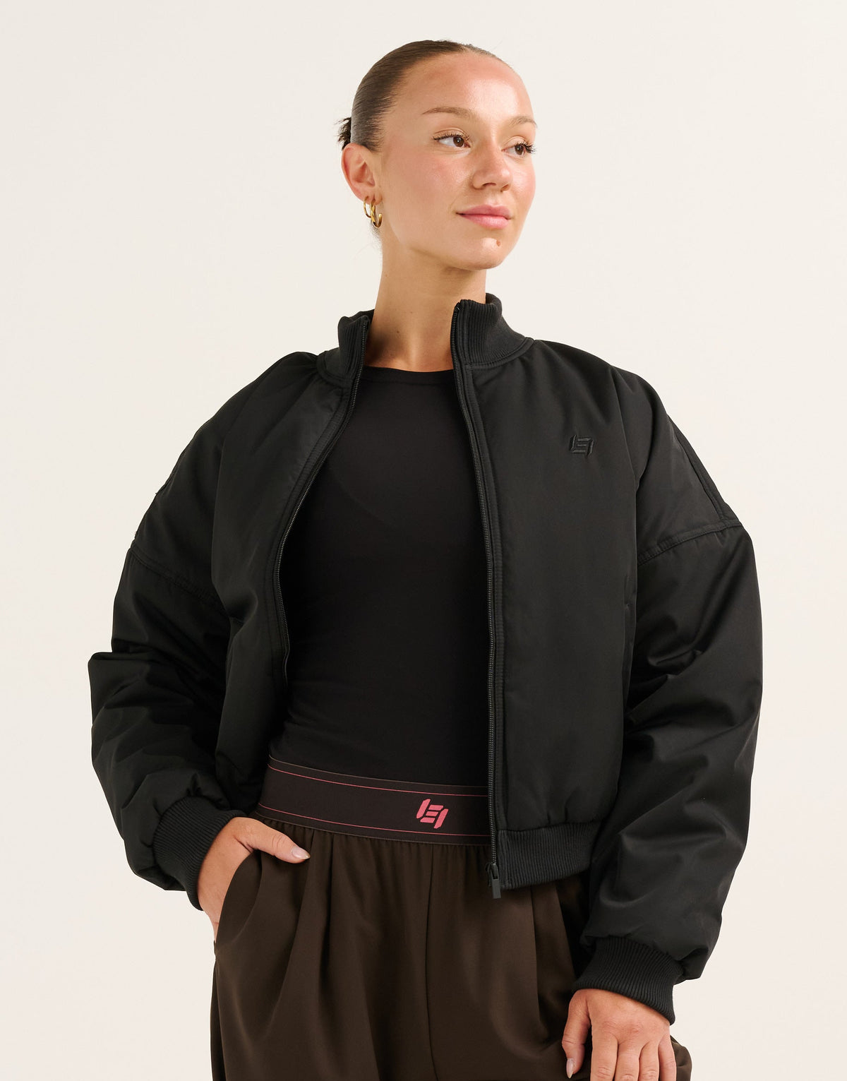 Tempo Pulse Bomber Jacket - Phantom Black