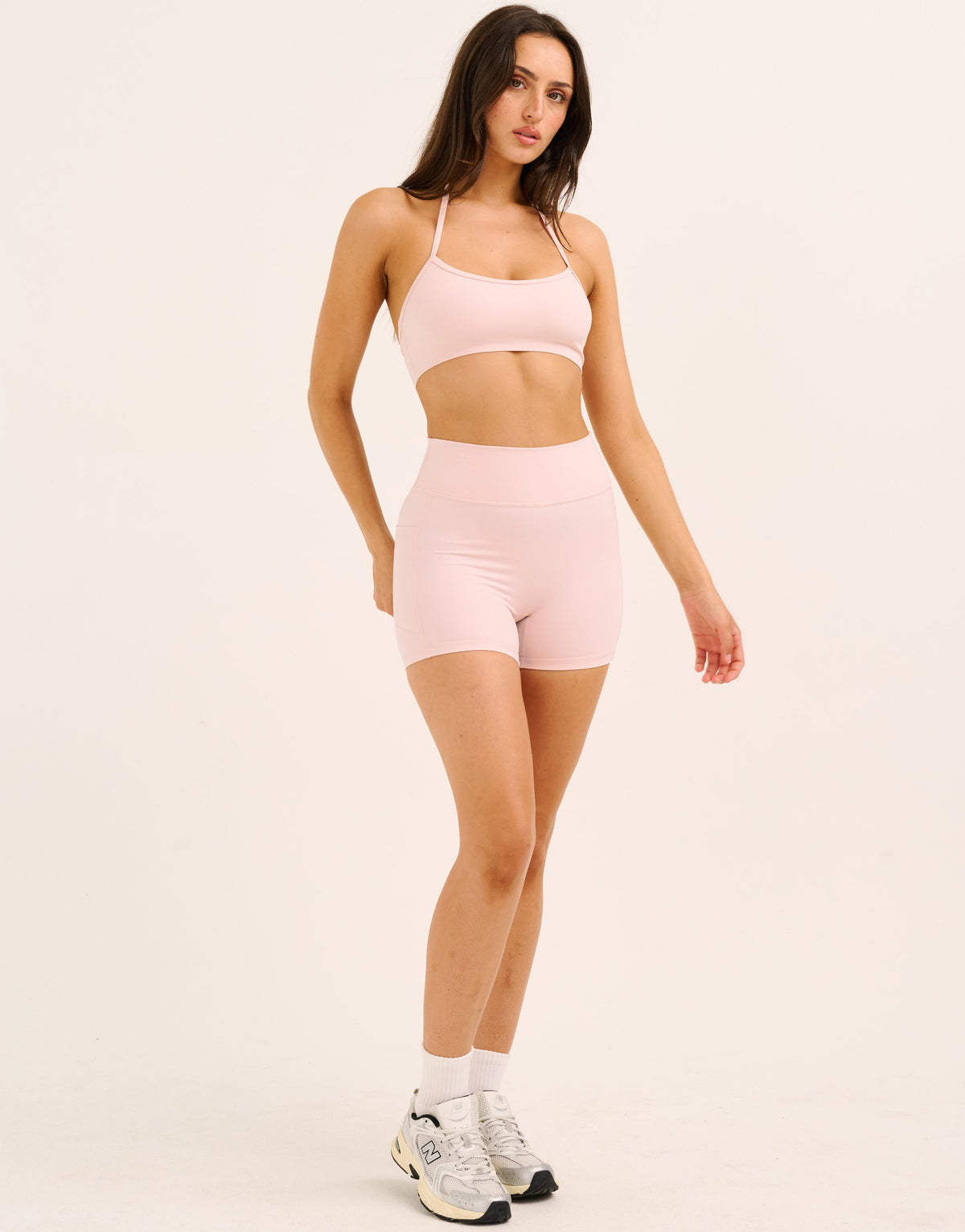 Ascend Pocket Shorts 4" - Mauve