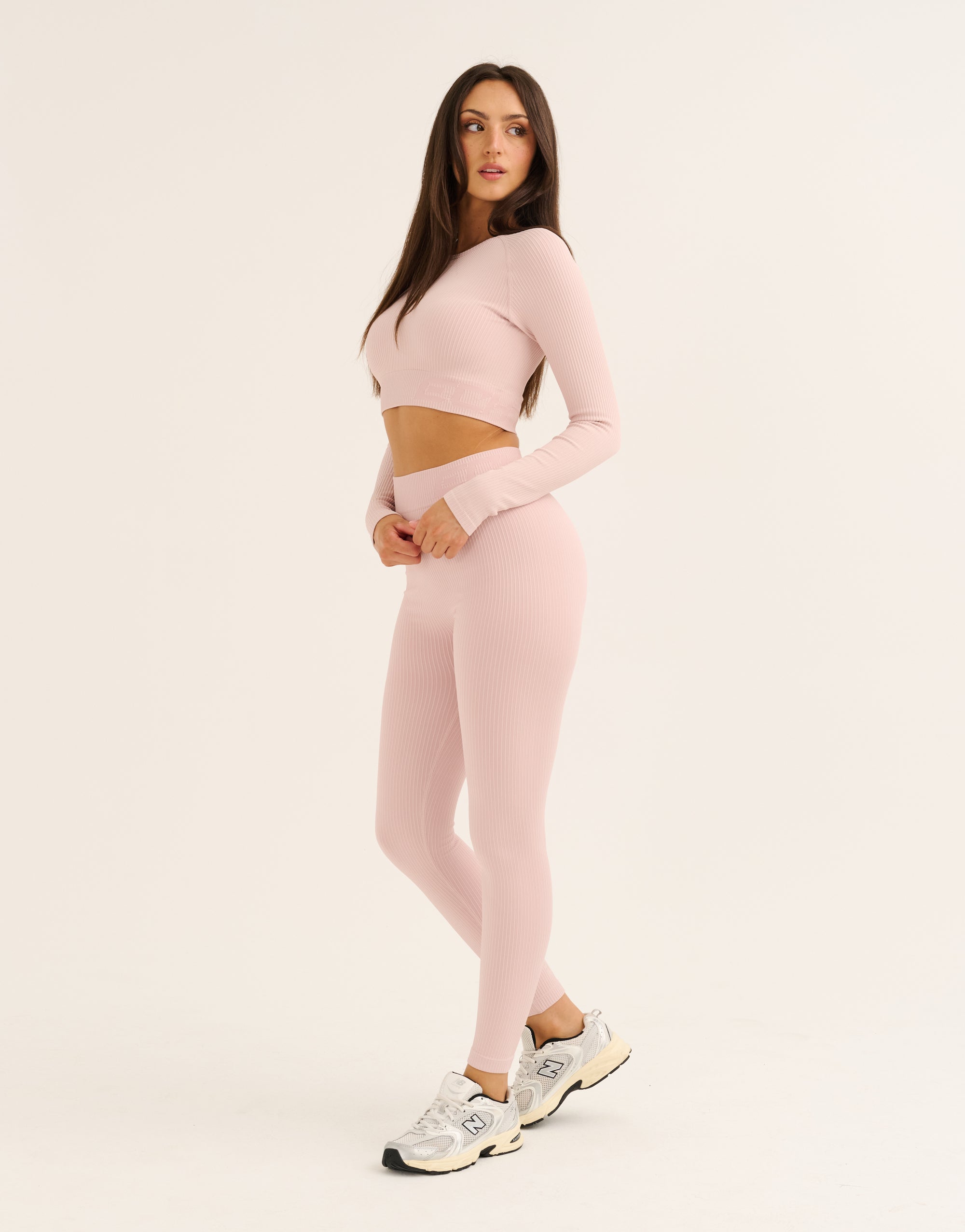 Arise Comfort Mid-Waist Leggings - Mauve